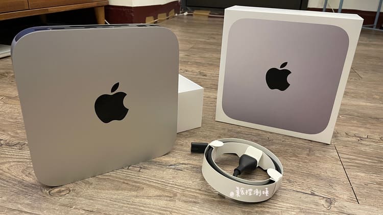 Apple開箱】M1 mac mini｜windows用戶開箱高效能mac mini | 美食探測咦