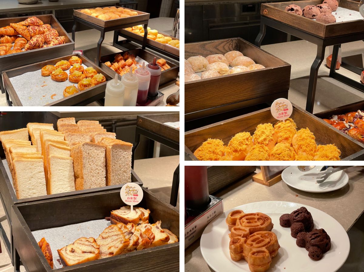 香港迪士尼探索酒店|雲龍軒自助餐吃到飽,可以和角色互動拍照 - 第16張圖