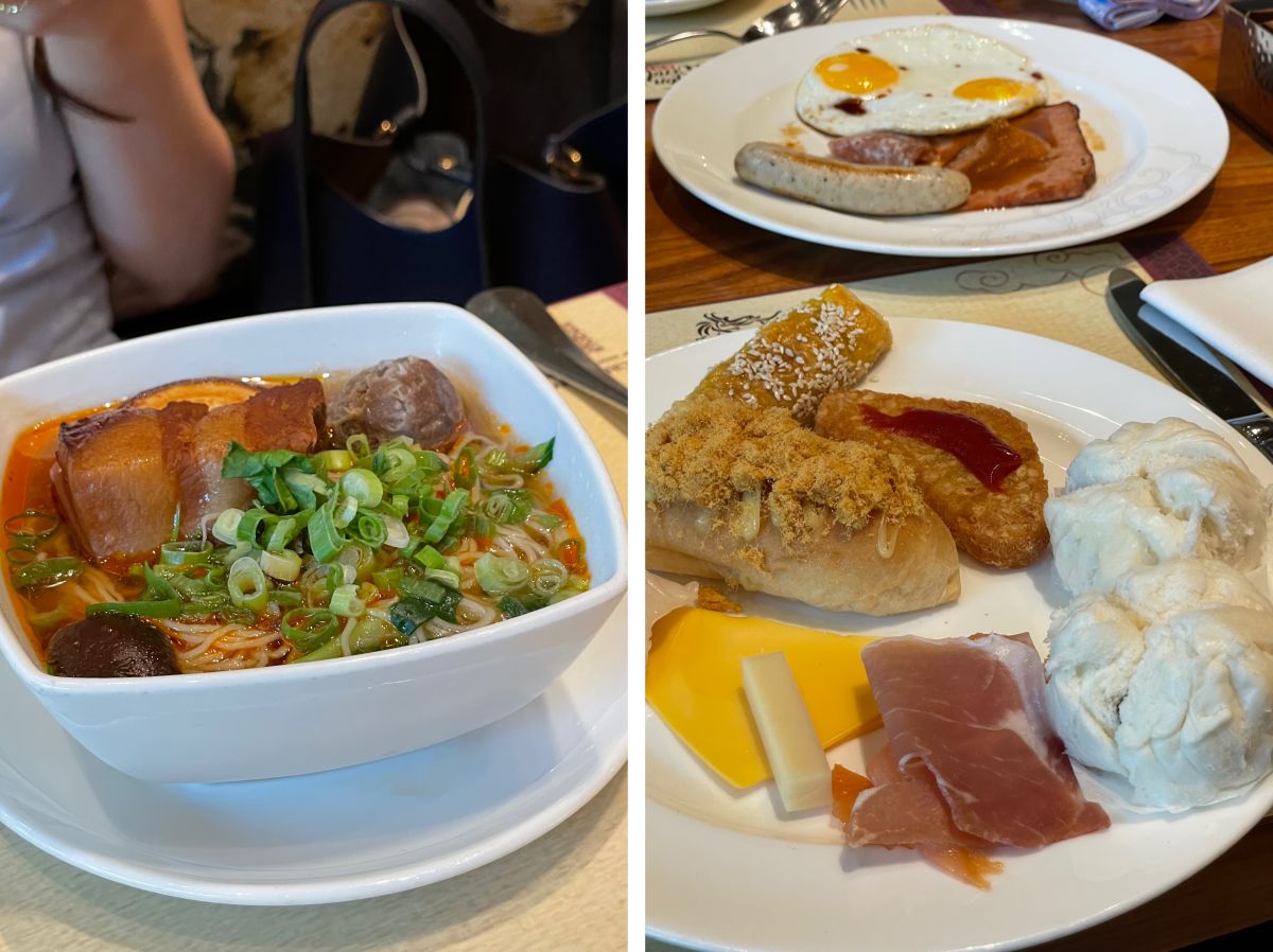 香港迪士尼探索酒店|雲龍軒自助餐吃到飽,可以和角色互動拍照 - 第19張圖