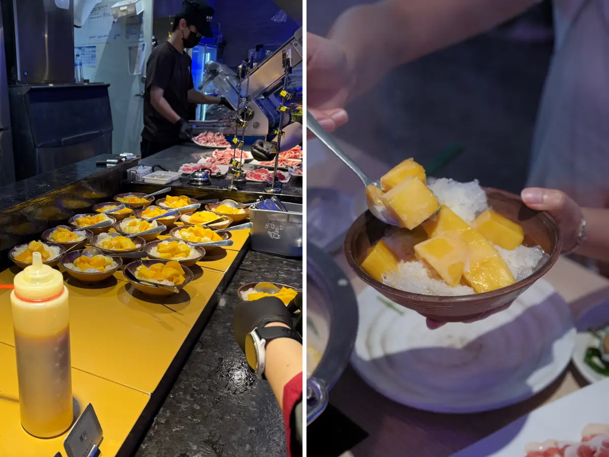 台中火鍋吃到飽|饗麻饗辣PLUS LaLaport台中店:夏季限定芒果料理、現撈活蝦、和牛吃到飽,每人千元超值得! - 第19張圖 台中火鍋吃到飽|饗麻饗辣PLUS LaLaport台中店:夏季限定芒果料理、現撈活蝦、和牛吃到飽,每人千元超值得!